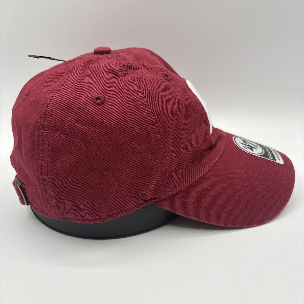 Philadelphia Phillies 47 Brand Hat Throwback Logo Clean Up One Size MLB NEW